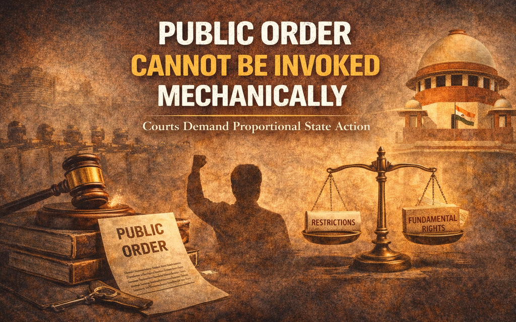 Public Order Cannot Be Invoked Mechanically - Cover Image